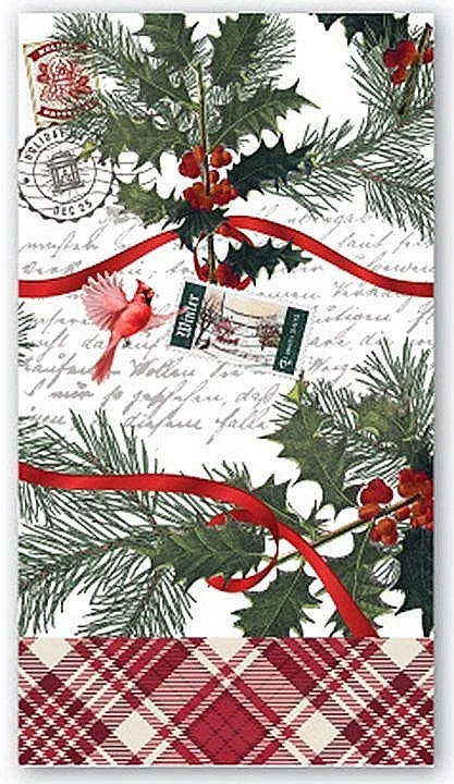 winter woodland decorative holiday napkins