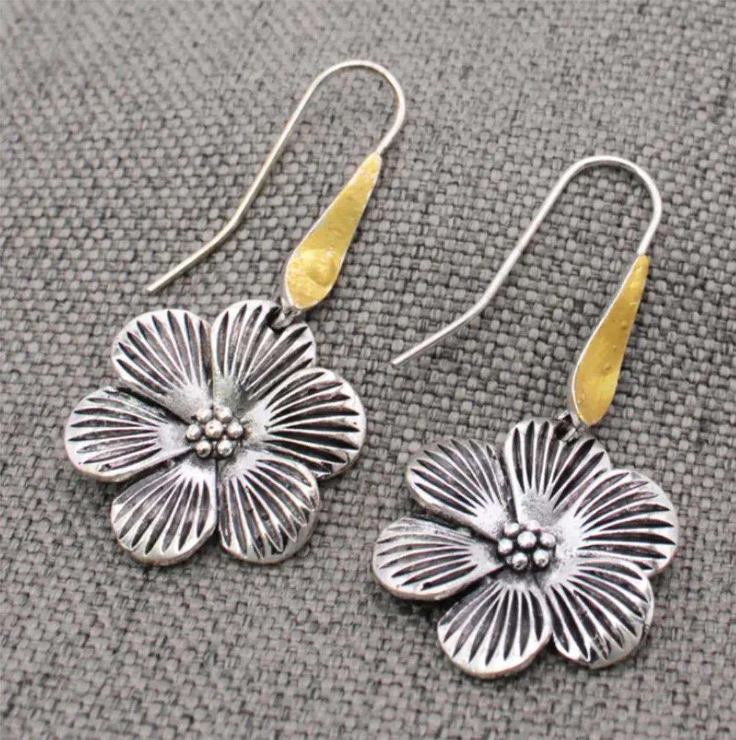 mixed-metal-silver-flower-earring-unique-affordable-jewelry-museum-outlets.jpg