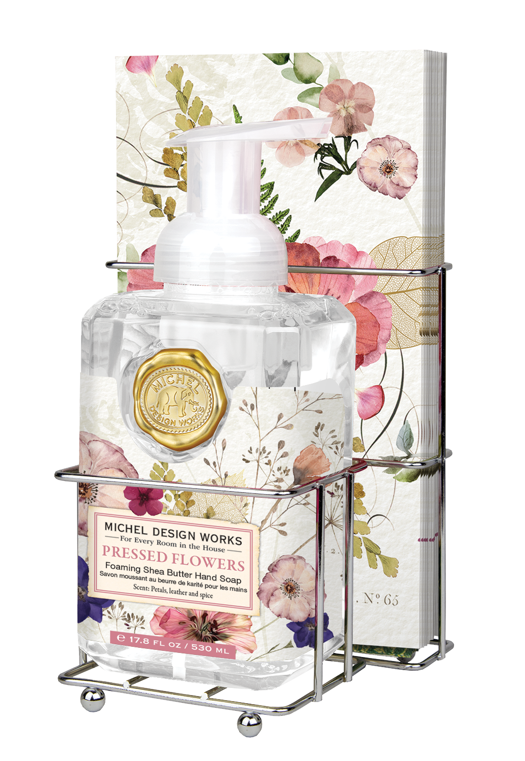 michel-design-works-Pressed-Flowers-Foaming-Hand-Soap-Hostess-Napkin-Set-museum-outlets.png