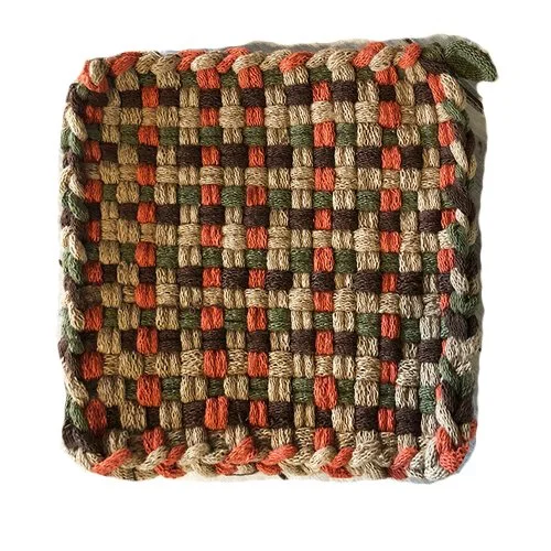 handmade loop potholder hava hot pots