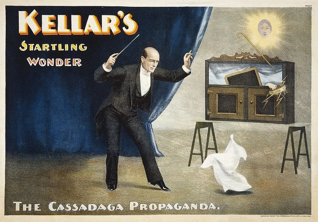 Kellars The Cassadaga Propaganda Vintage Magic Poster