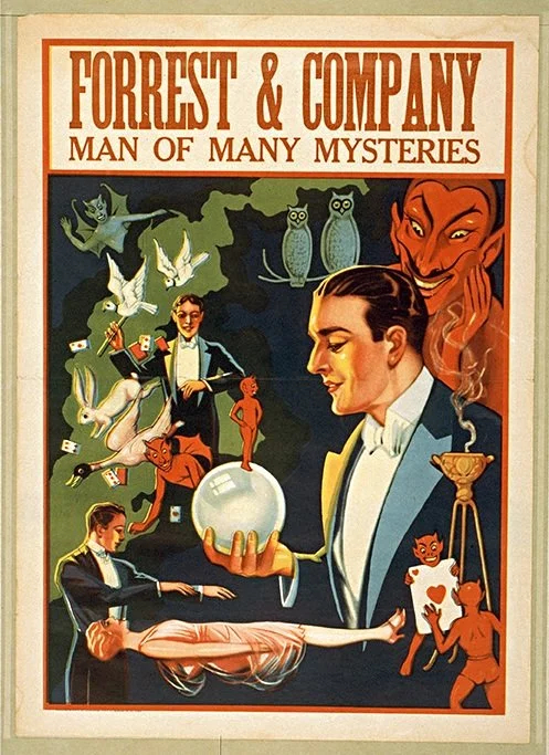 Forrest & Company Vintage Magic Poster