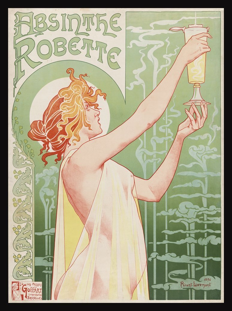 Absinthe Robette Vintage French Poster