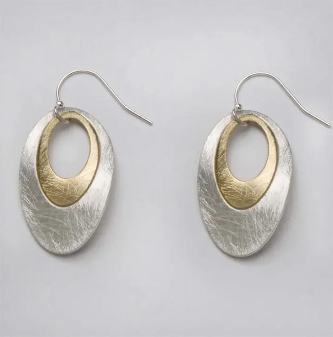 two-tone-matte-silver-gold-brushed-oval-earrings-unique-affordable-jewelry-museum-outlets.jpg
