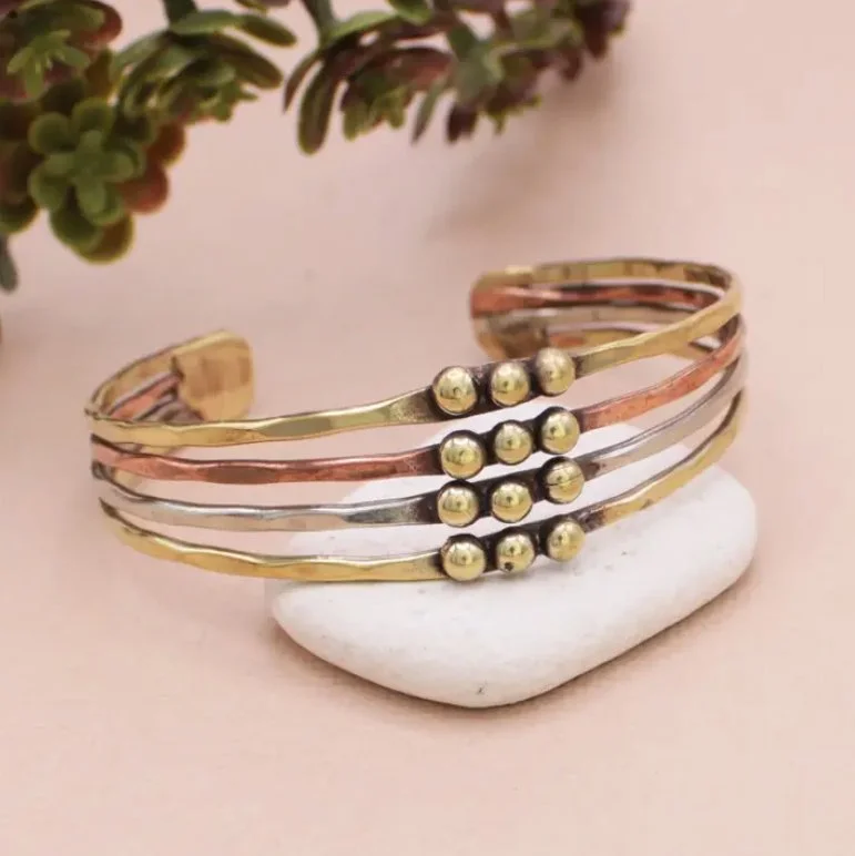 hammered-mixed-metal-dotted-cuff-bracelet-unique-affordable-jewelry-museum-outlets.jpg