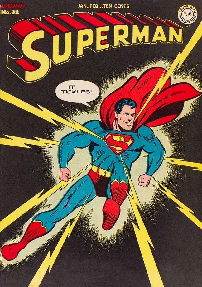Superman 32 Vintage Superhero Poster — MUSEUM OUTLETS