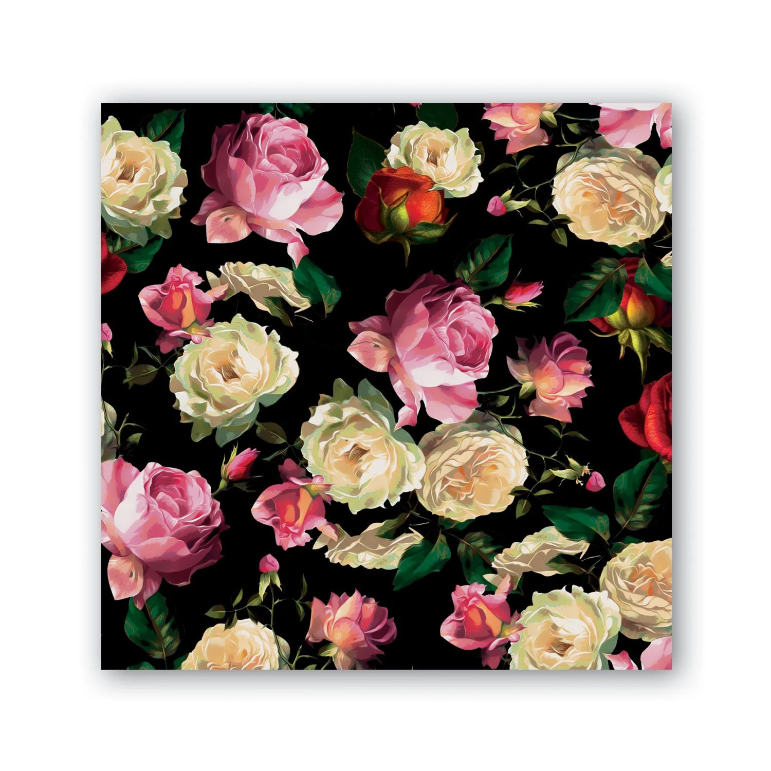 michel design works . . . midnight rose napkins
