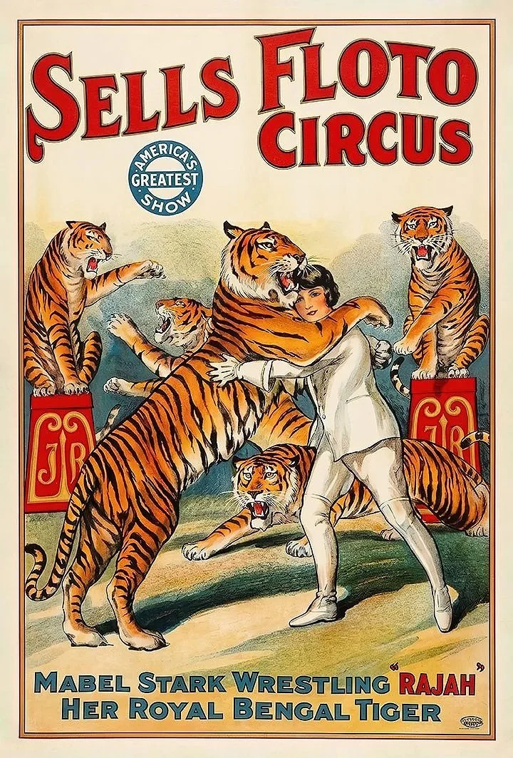 sells-floto-Mabel+Stark-vintage-circus-poster-museum-outlets.jpg