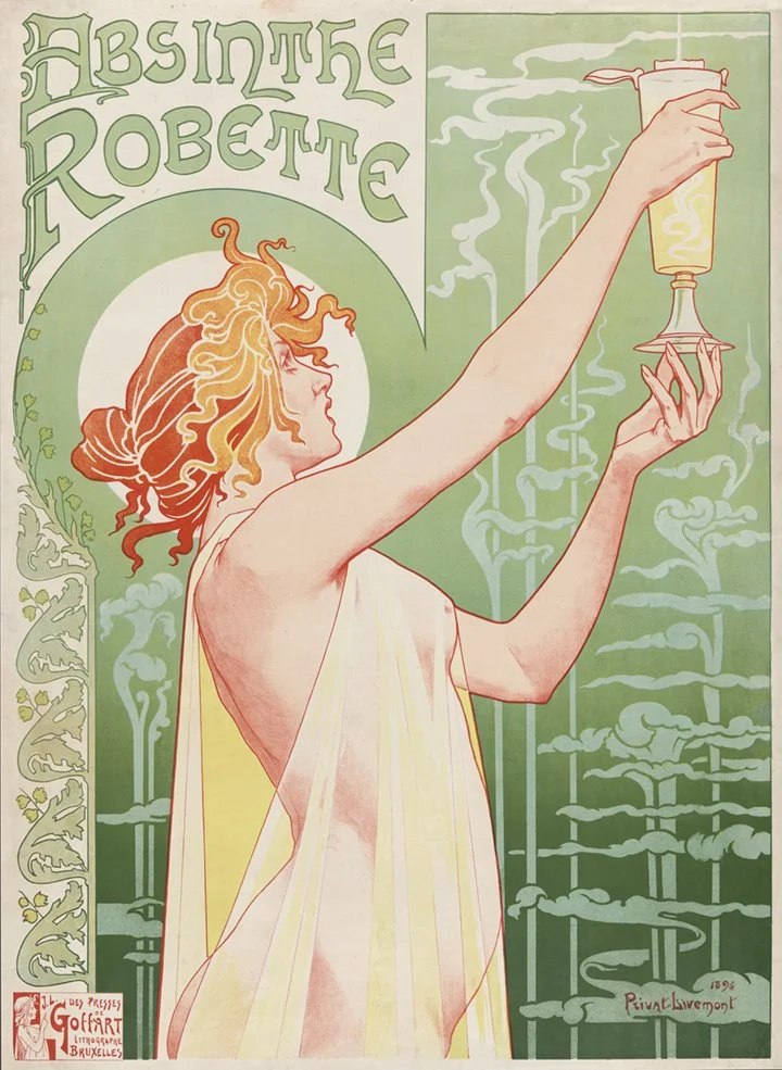 Absinthe Robette Vintage French Poster