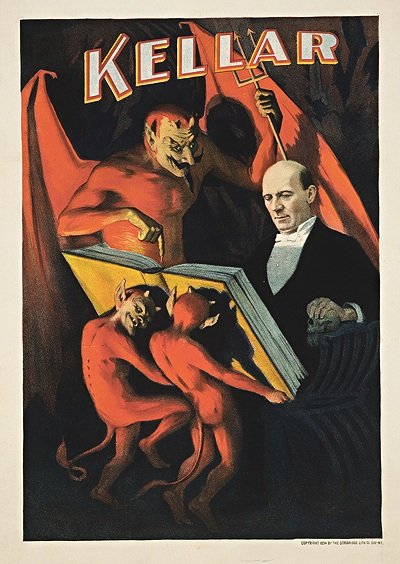 Kellar Vintage Magic Poster
