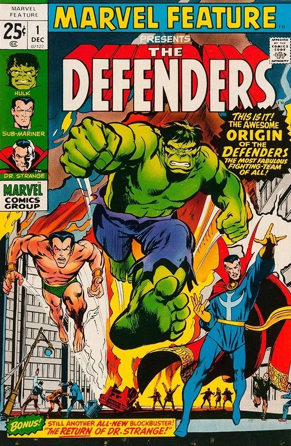 defenders-superhero-poster-vintage-comic-art-museum-outlets.webp