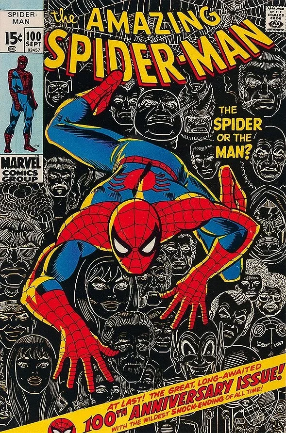 spiderman-poster-100-comic-book-cover-poster-museum-outlets.webp