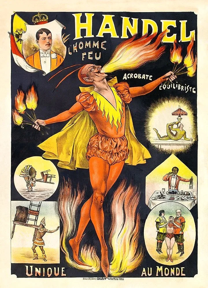 Handel-acrobat-contortionist-Fireeater-vintage-circus-poster-museum-outlets.jpg