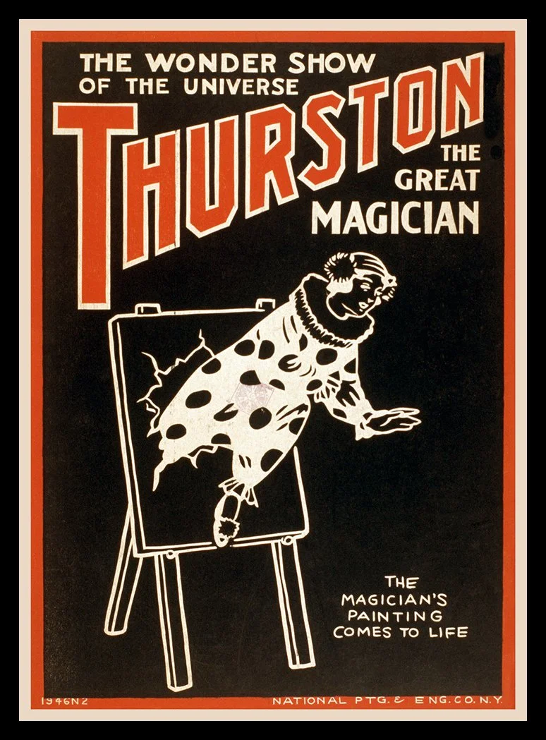Thurston the Magician Painting Vintage Magic Poster