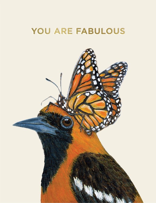 you are fabulous vicki sawyer greeting card