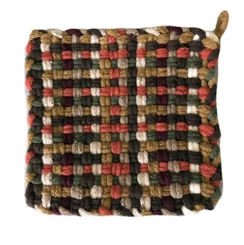 handmade loop potholder hava hot pots