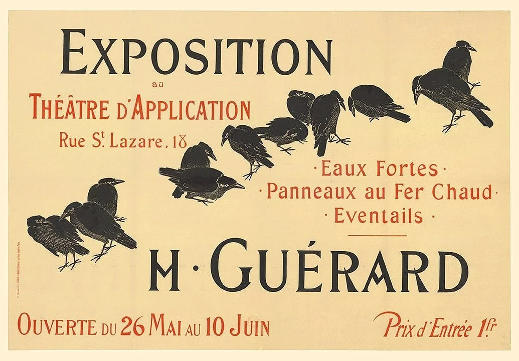 Exposition Guerard  Vintage French Poster