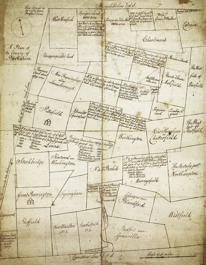 1777 Berkshire County Map