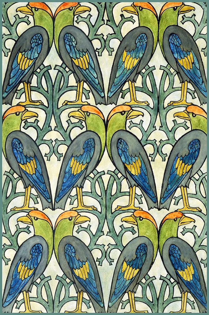 Voysey - Parrot-vintage-ephemera-print-museum-outlets.jpg