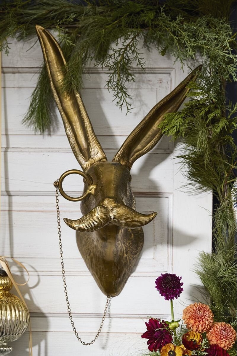 eric and eloise whimsical rabbit wall decor
