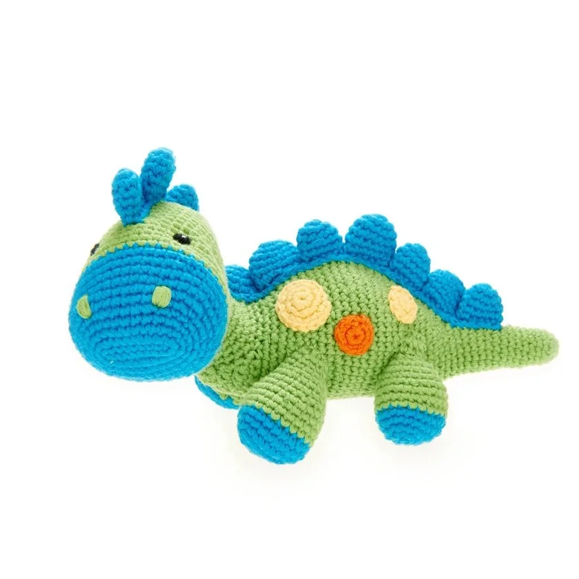 fair trade organic cotton dino baby gift