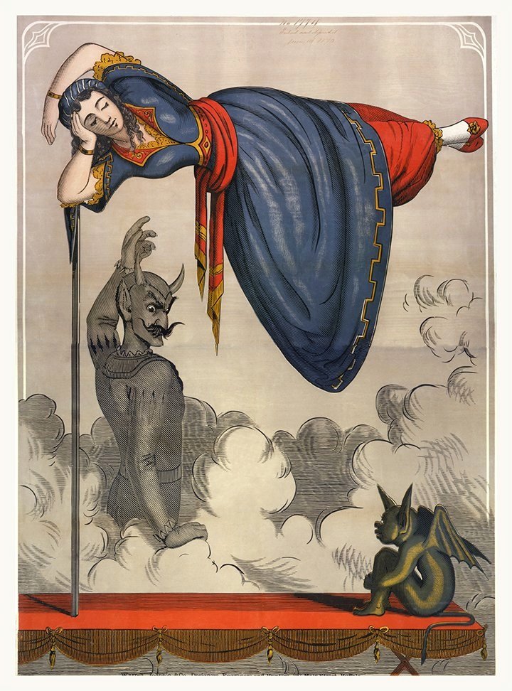 obert-houdin-ethereal-suspension-vintage-magic-poster