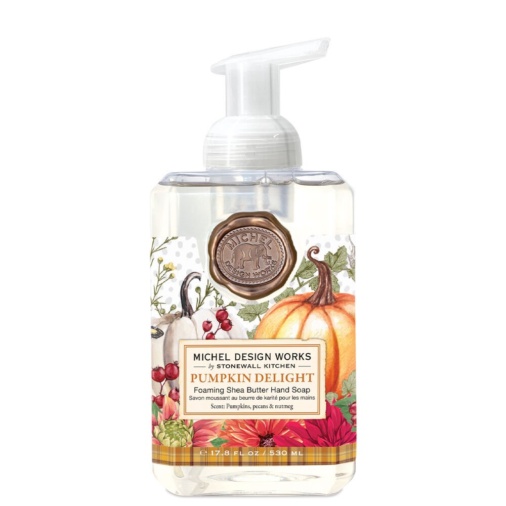 michel design works pumpkin delight foaming hand soap