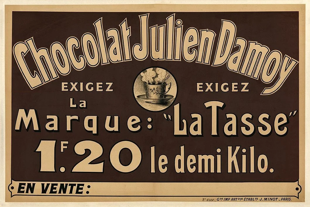 Chocolat Julien Damoy Vintage French Poster