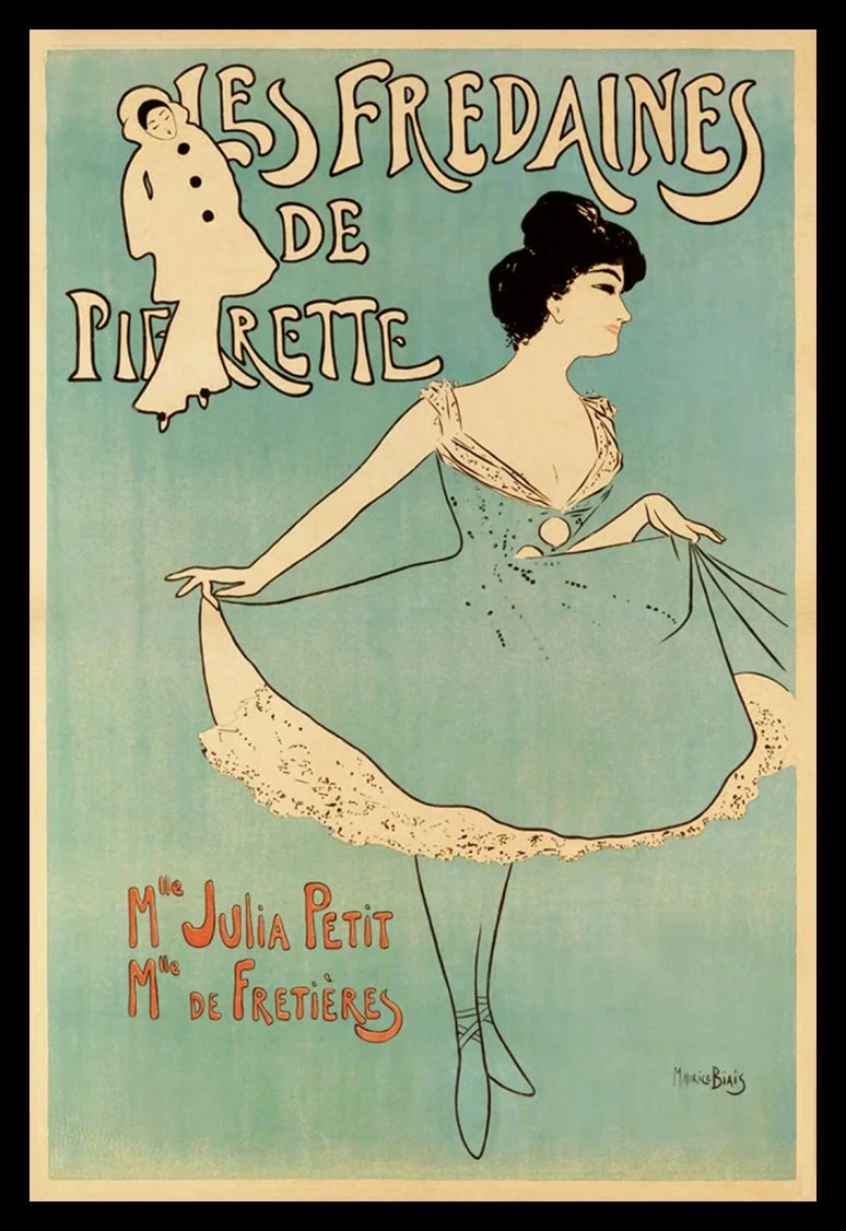 Les Pierrette's Misdemeanors Vintage French Poster