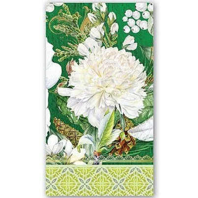 Michel Design Works Winter Blooms Hostess Napkins
