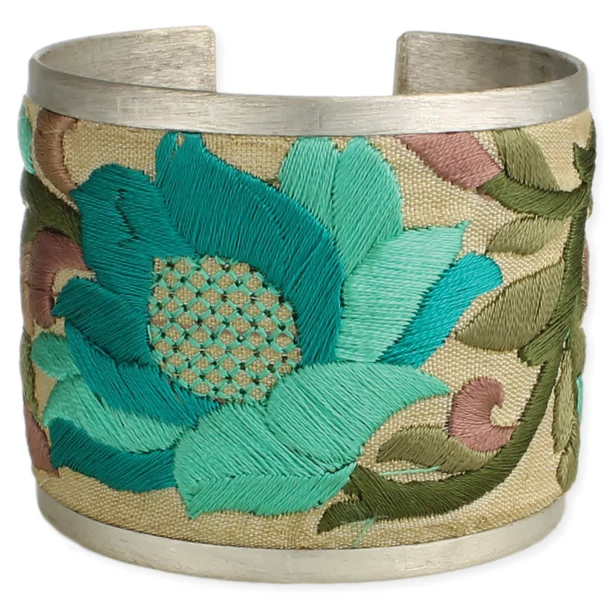 teal-embroidered-silver-cuff-bracelet-unique-affordable-jewelry-museum-outlets.jpeg