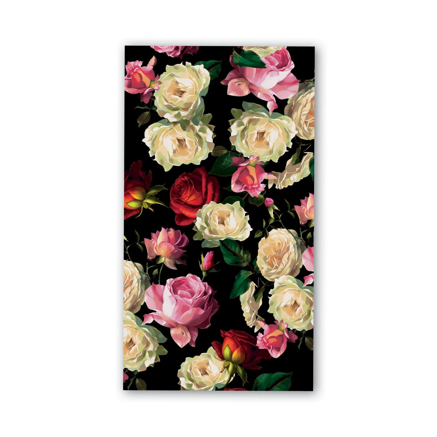 michel design works . . . midnight rose hostess napkin
