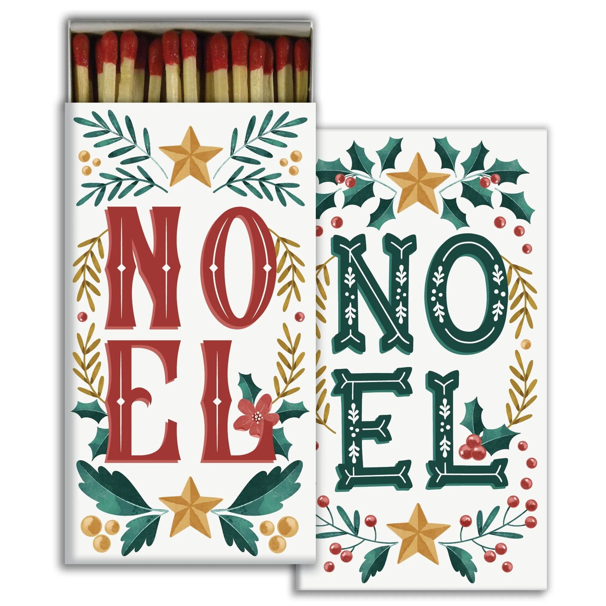 noel christmas decorative matchbox