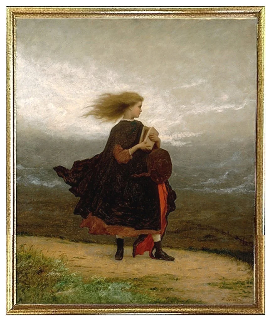 Eastman Johnson The Girl I Left Behind Fine Art Print