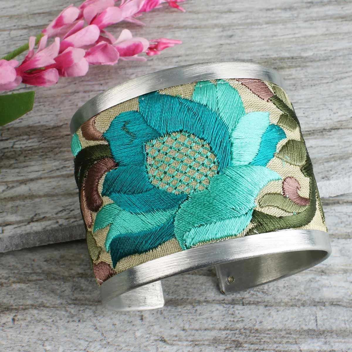 vintage-unique-teal-embroided-silver-cuff-bracelet-unique-affordable-jewelry-museum-outlets.jpeg