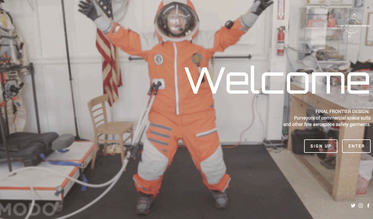 Aerospace Space Suits Design Frontiersman