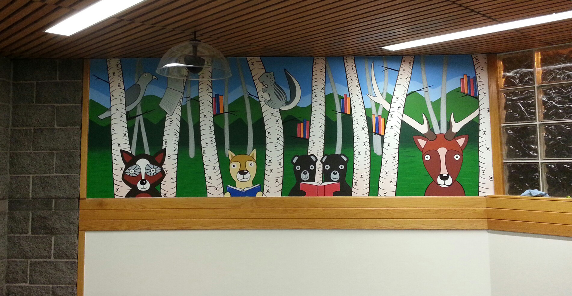 Mural Toddler Room Dobson Branch Mesa Public Library