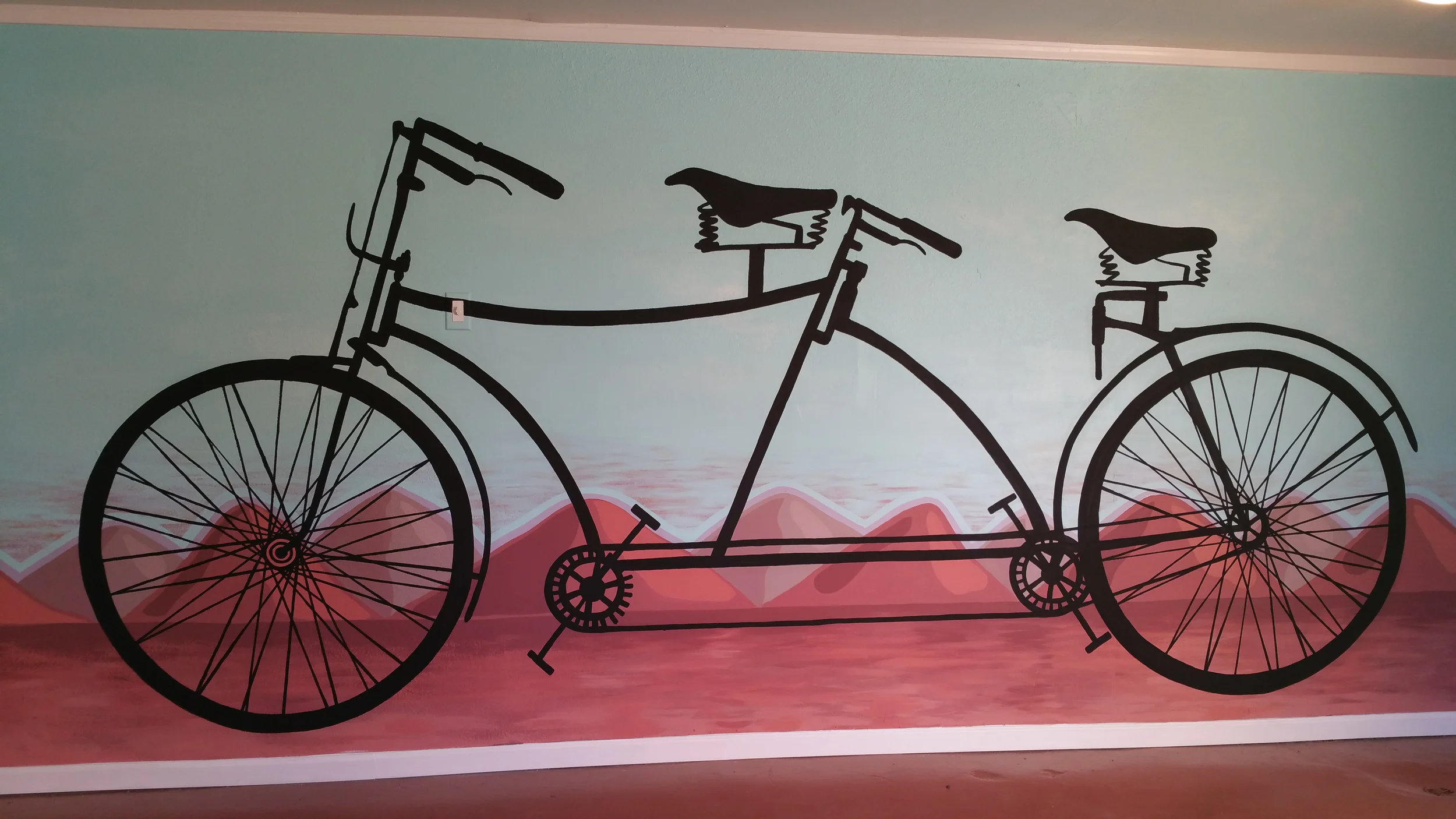 Bicycle Room Mural - Tempe