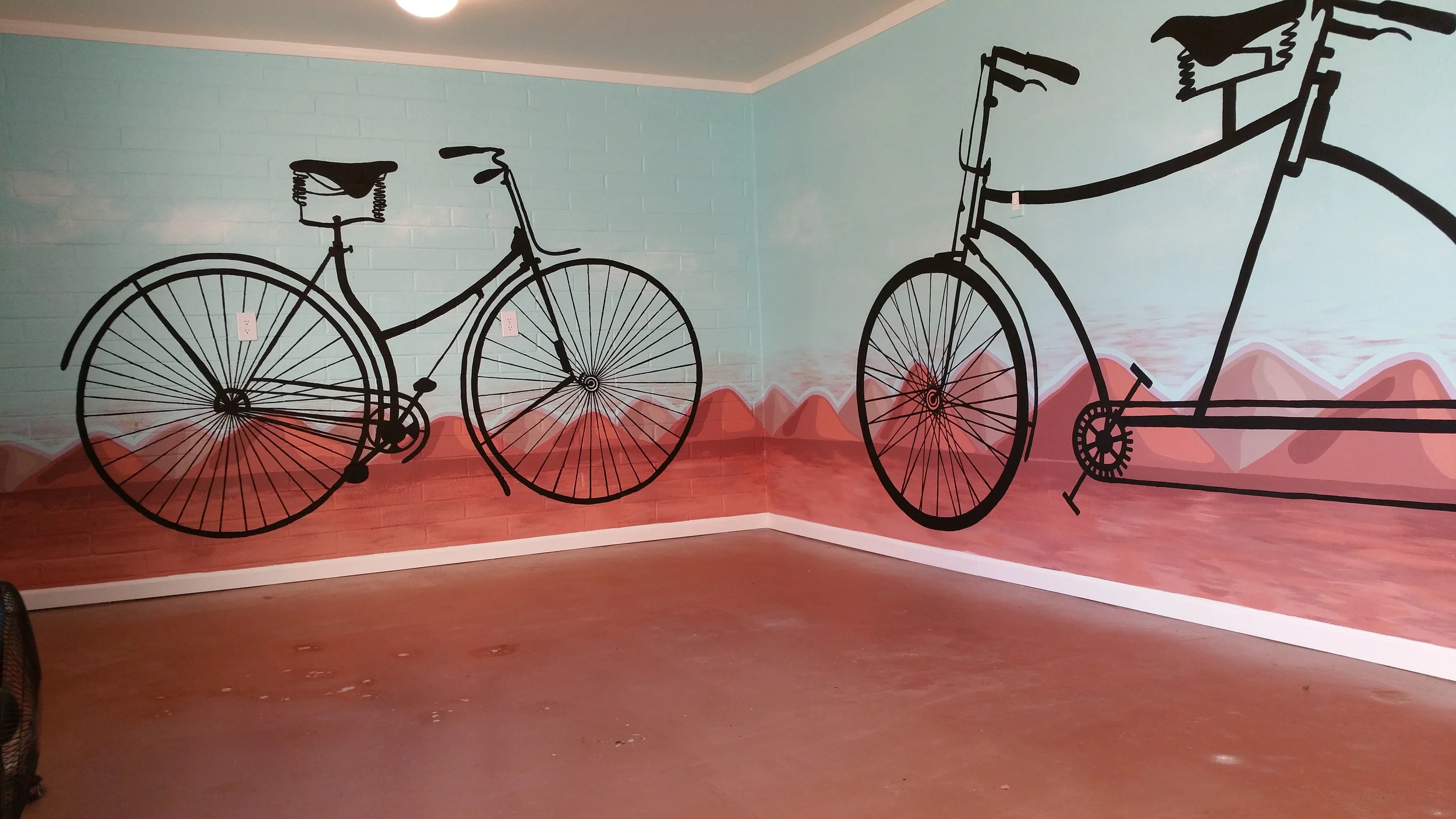 Bicycle Mural