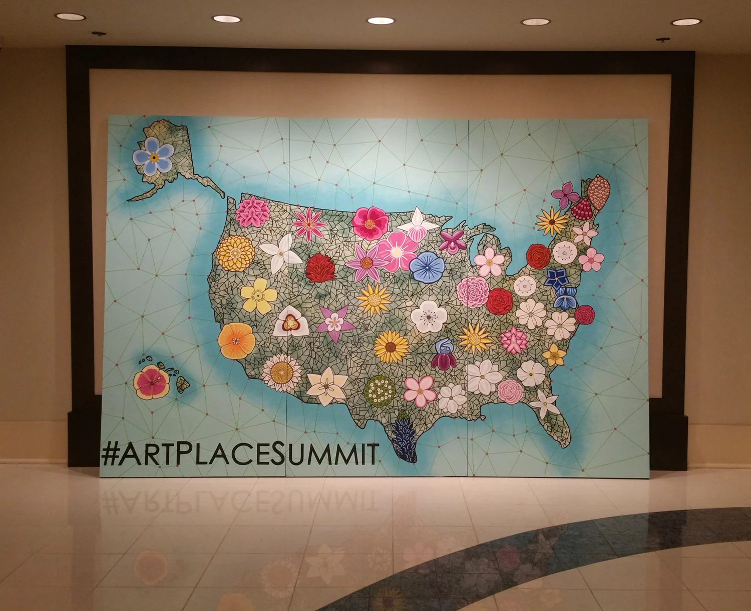 Art Place Summit - State Flowers