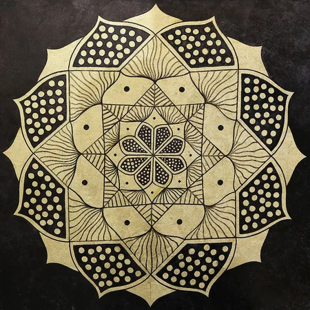 Gold Mandala Series #2