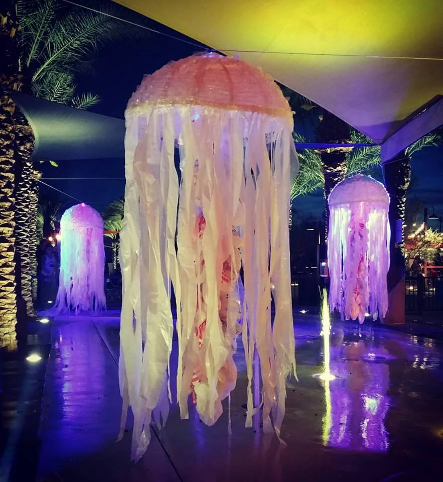 AwesomeFest Installation - Recycled Materials