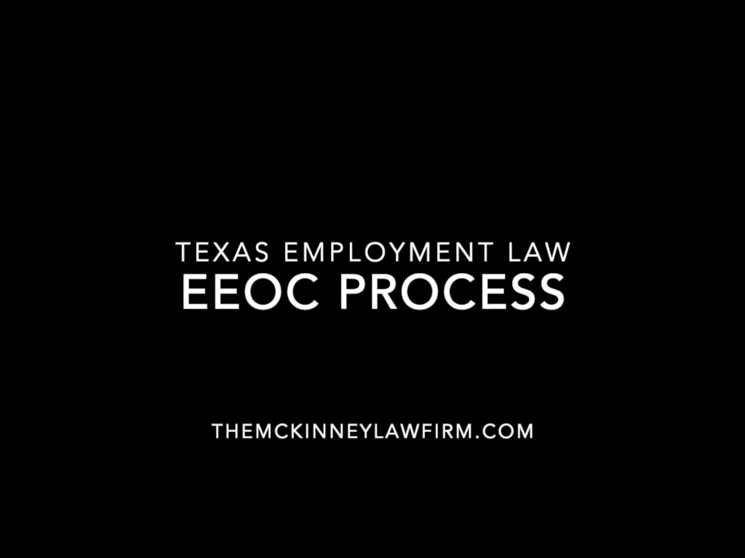 Filing an EEOC Charge - Who, What, Where, When and Why of Filing a Charge of Discrimination