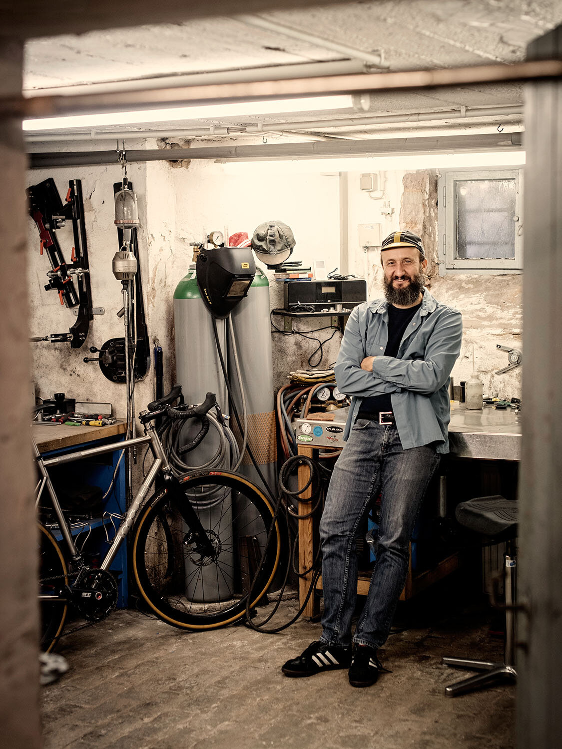  Mathias Scherer, bike constructor 