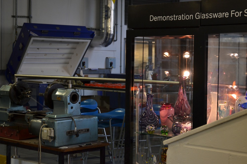 National Glass Centre Demonstration. 2015