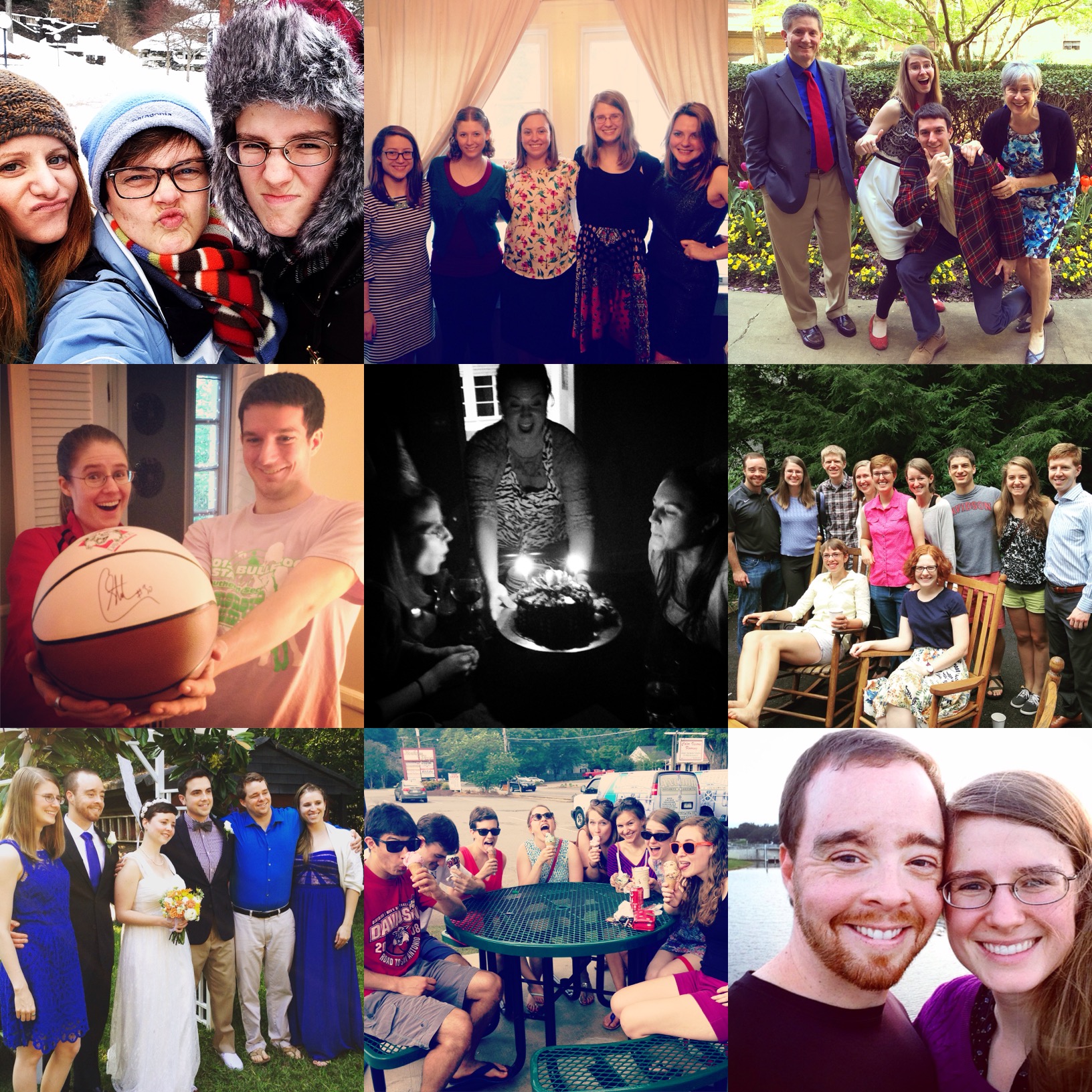 Actually, I spent plenty of time away from the laptop. With all the friends, weddings, reunions, birthdays, my college classmate winning NBA MVP, and a certain husband, 2015 was pretty epic.