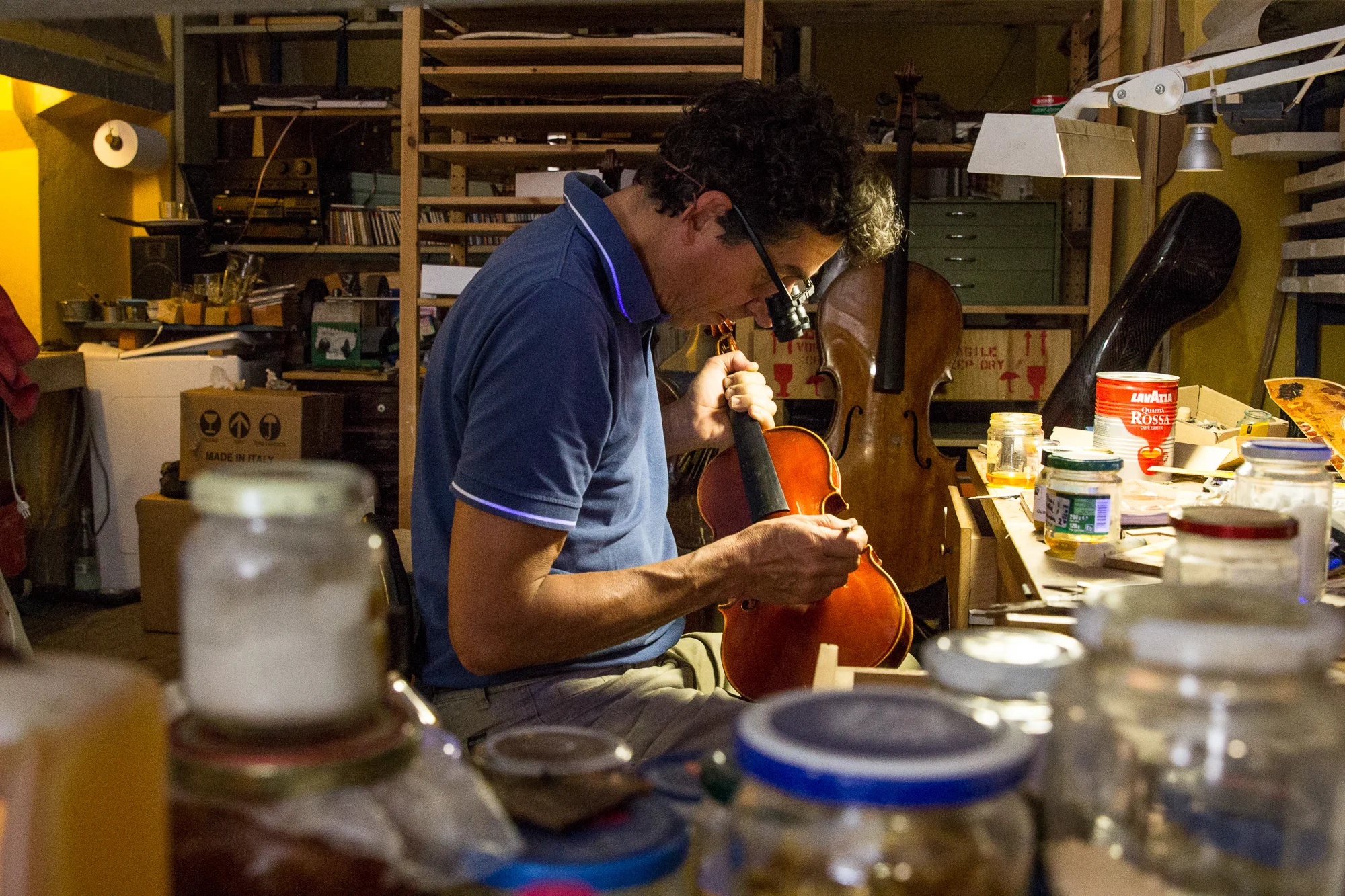 Aldo Santini, Liutaio, Antique Instruments Expert