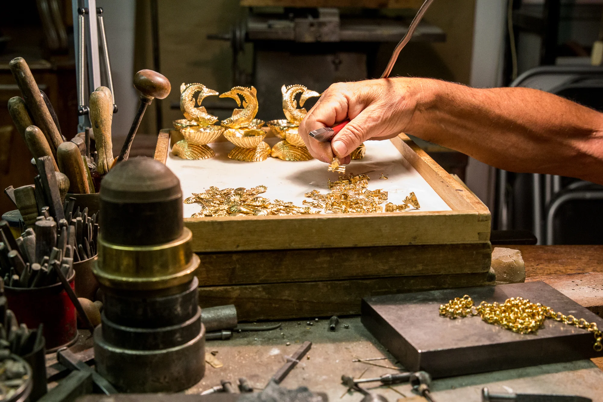Giuliano Ricchi, Ditta Carlo Cecchi, Metal Artisans