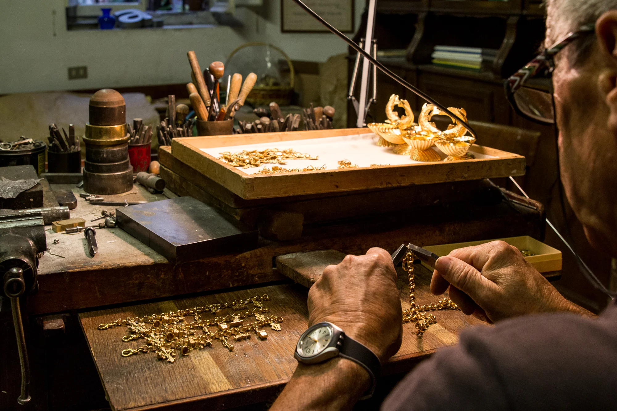 Giuliano Ricchi, Ditta Carlo Cecchi, Metal Artisans