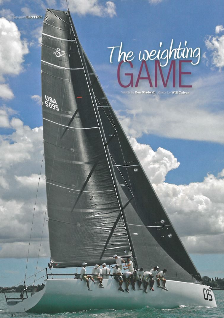 Boating New Zealand May 2015 - Botin TP52 SLED